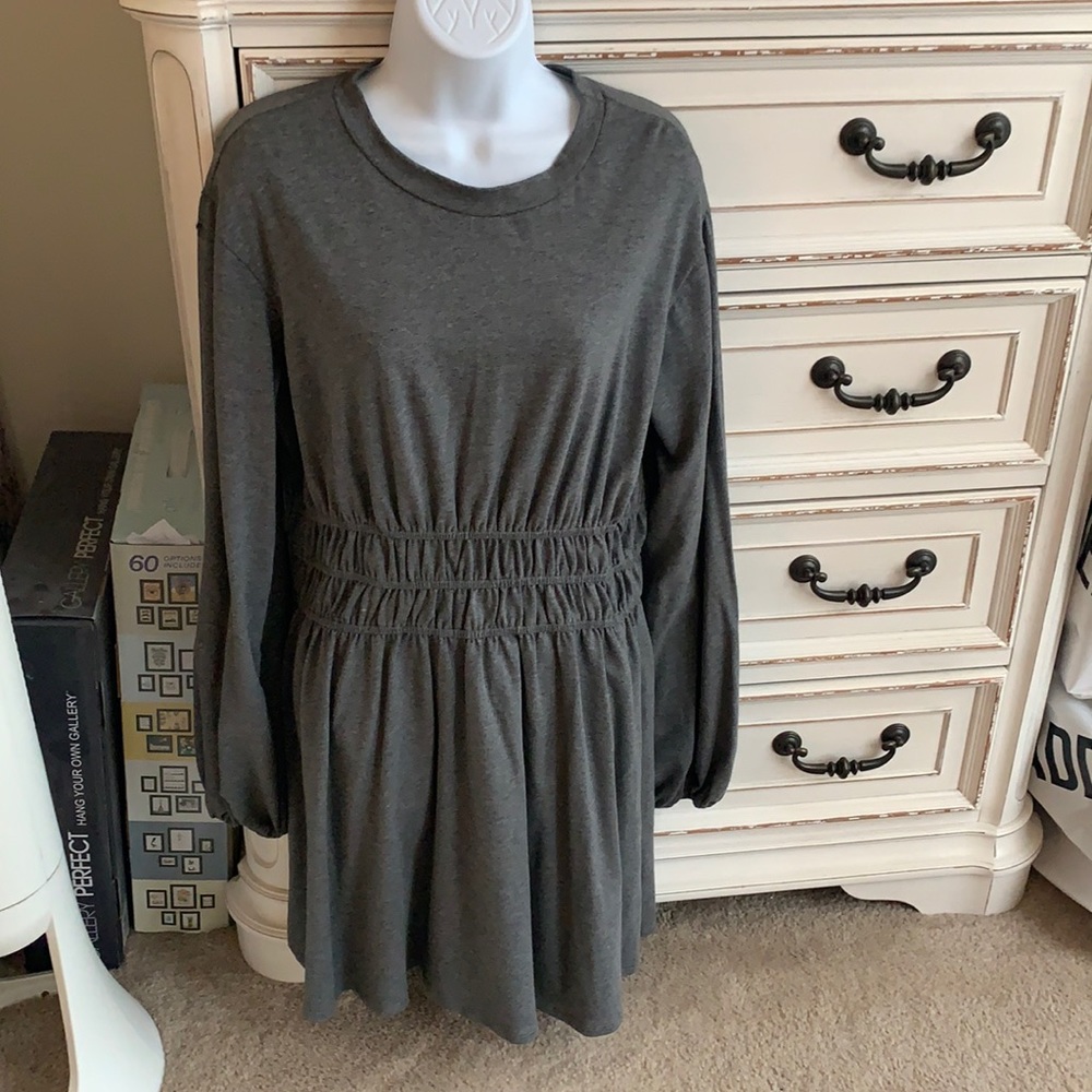 Gray dress